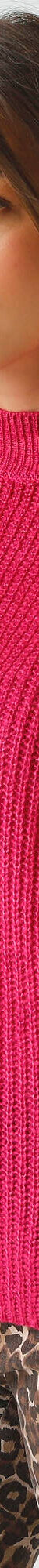 Pull loose, manches longues et larges, maille anglaise (fuchsia) Pull loose, manches longues et larges, maille anglaise (fuchsia)